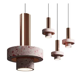 Cantera Rosa Copper Ambra Pendant Lighting